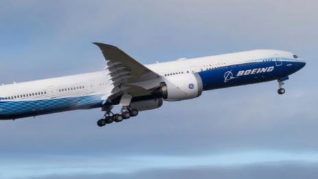 Boeing 777X успешно проведе първия си полет  