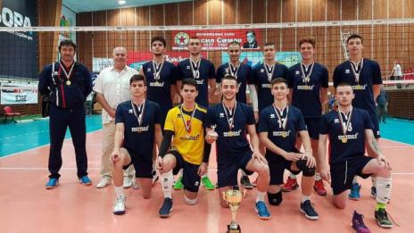 „Черно море“ e шампион по волейбол при юношите до 20 г.