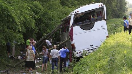 Петима българи са пострадали при автобусната катастрофа в Унгария