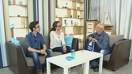 "Щрихи от утрото" (4.07.2016) - "Минути за култура"-Естел Ебазерова и Мариян Маринов 