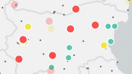 Отчетоха мръсен въздух на 9 места в страната