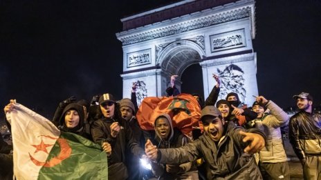 Погром в Лондон и Париж, мароканци празнуваха победата в Катар