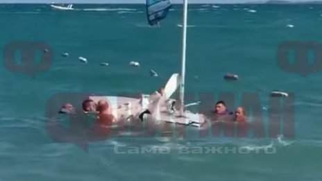 Инцидент с яхта в Бургас