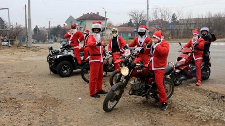 Празнично рокерско шествие в Плевен
