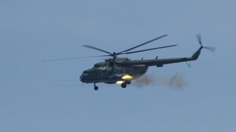 Руски военен хеликоптер с петима души на борда е бил свален в Сирия