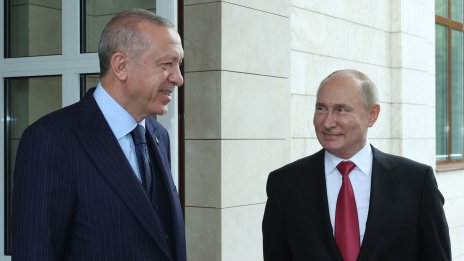 Ердоган към Путин: Да открием заедно пътя към мира
