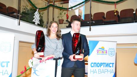 Симона Дянкова и Христо Христов определени за Спортист на Варна