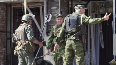 Камикадзе се взриви на КПП в Чечения