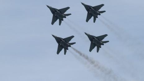 ВВС отбелязват годишнина със зрелищно авиошоу
