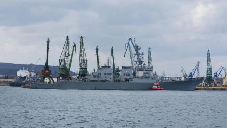 Гостува ни US ескадрен миноносец „USS ROSS” (СНИМКИ)