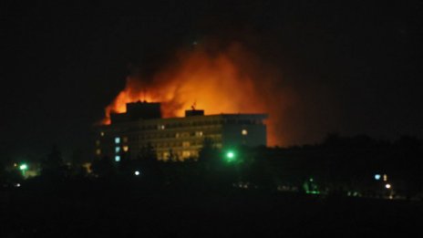 Талибаните поеха отговорност за атаката срещу хотел в Кабул