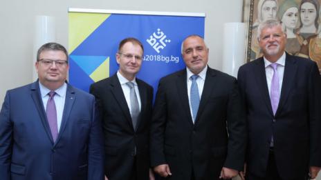 Премиерът Борисов бистри корупцията с федералния прокурор на Германия