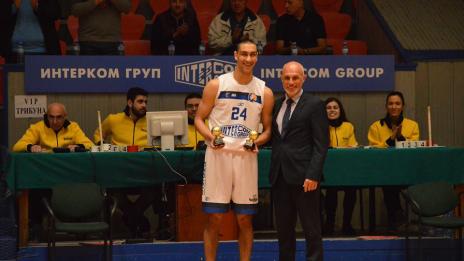 Георги Боянов получи наградите си за MVP за януари и февруари
