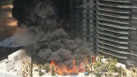 Пожар в мотел в Лас Вегас взе 6 жертви, 13 ранени