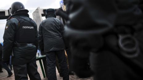 Московската полиция задържа над 200 души, подготвяли неразрешен протест в руската столица