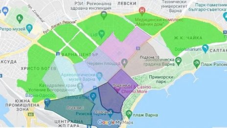 Община Варна обяви производството за въвеждане на Зелена зона