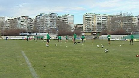 "Черно море" с първа тренировка на "Тича" за 2016 година