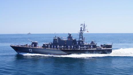 Корвета „Решителни“ и вертолет AS 565 MB “Panther” участваха в съвместно учение от типа PASSEX