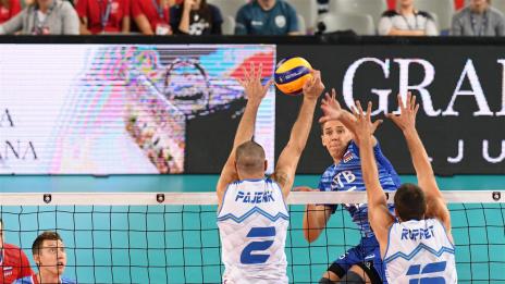 Словения удари Русия и е на полуфинал на Евроволей 2019