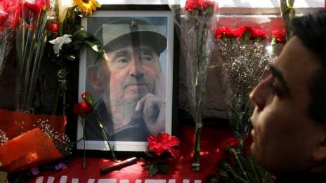Смъртта на Кастро парализира Куба, шумната Хавана утихна