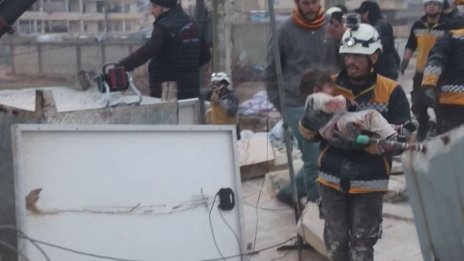 Над 600 са вече загиналите при труса в Турция и Сирия