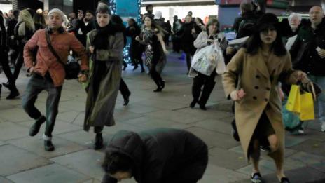 Паниката в лондонското метро - заради пререкание