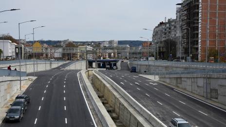 Полагат маркировка по новия бул. „Левски“ (Снимки)