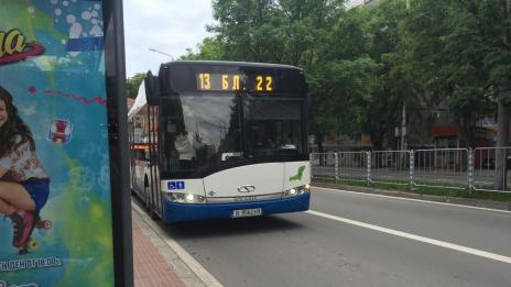 Променят маршрута на автобус №13 във Варна