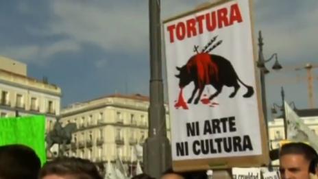 Хиляди излязоха на протест в Мадрид