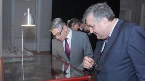 Премиерът откри първата у нас изложба с творби на Микеланджело