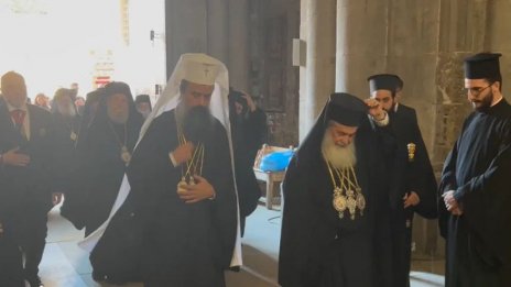 Патриарх Даниил посети мястото на Кръщение Господне в Йордания
