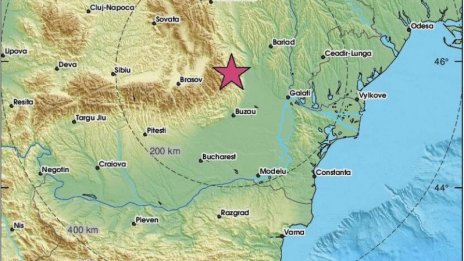 Земетресение близо до Варна