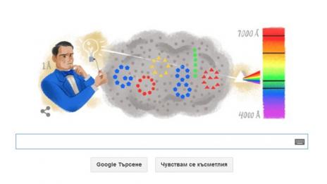 Google отбелязва 200 г. от рождението на Андерс Ангстрьом