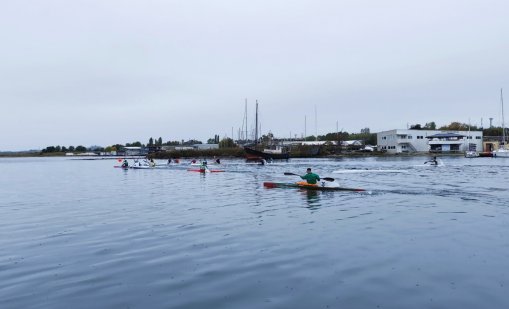 Оспорвана надпревара за купата по кану-каяк "Черно море"