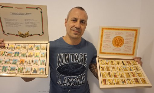 Варненски колекционер се гордее с 6000 кибрита (СНИМКИ)
