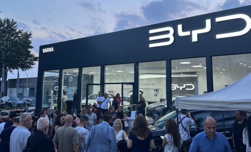 Авто Юнион откри новия шоурум на BYD във Варна със зрелищно събитие