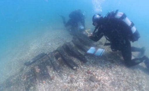 Водолази откриха стар потънал кораб край Созопол