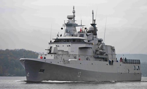 Започнаха изпитанията на новия патрулен кораб за ВМС във Варна