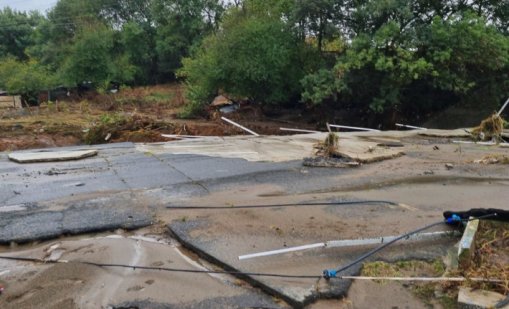 Проливните дъждове предизвикаха нови наводнения край Царево