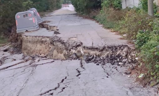 Заради свлачището: Хората в кв. "Аспарухово" са гневни 