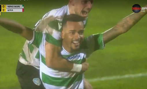 Черно море потопи ЦСКА в дъжда на "Тича"