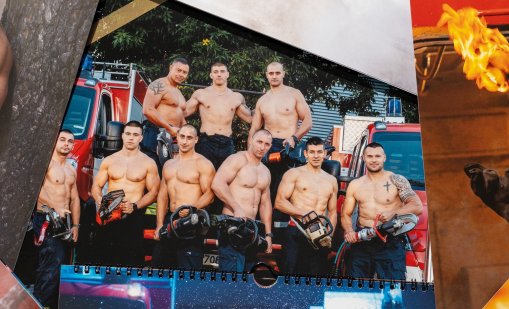 Календар със секси огнеборци от Варна събира пари за добра кауза 