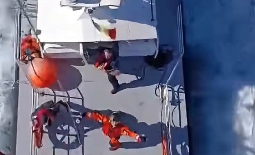 Кораб потъна в Черно море, двама загинаха (ВИДЕО)