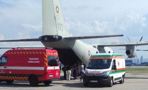 Транспортираха по спешност 2-годишно дете със "Спартан" от Бургас за София