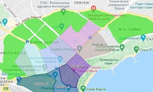 Административен съд – Варна образува седем срещу заповедта за „зелена зона“