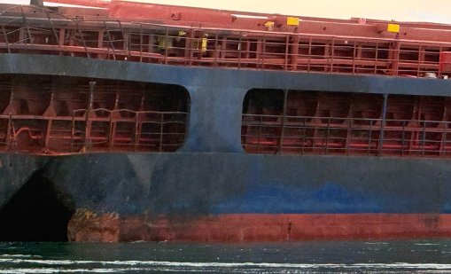 18 моряци са били на ударения край Калиакра кораб