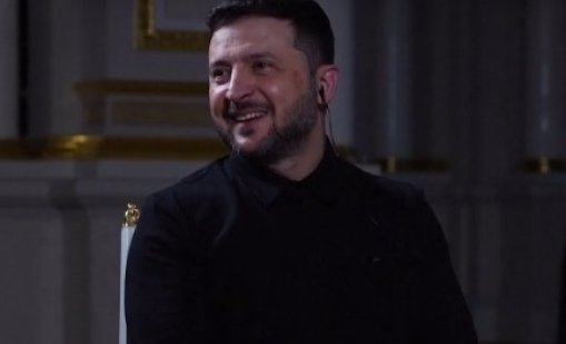 Токът спря по време на интервю на Зеленски в Киев