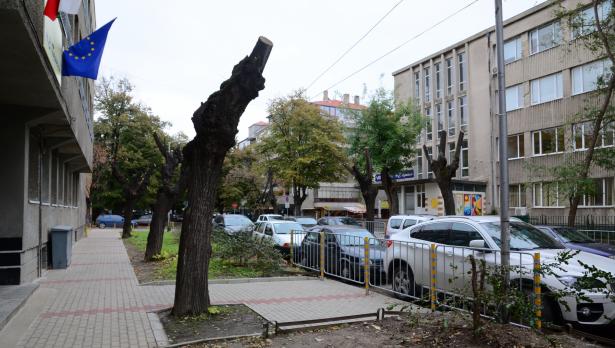 Обезопасиха с парапет новия корпус на Руското