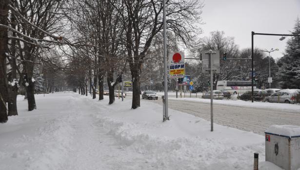 Информация за зимната обстановка в община Варна към 18 ч.