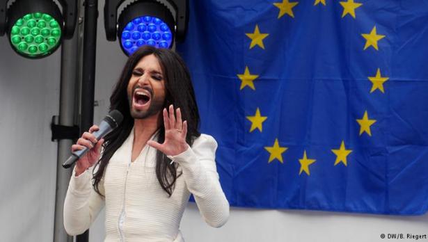 Кончита Вурст пя в Европарламента